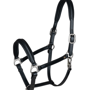 Lädergrimma S-Line Classy, svart,Full