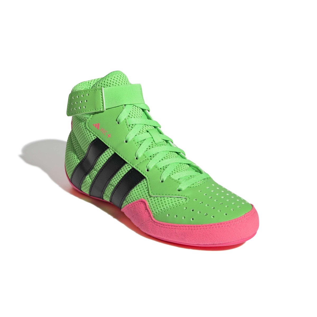 Kinder Ringerschuhe Adidas Havoc Plus - Grün/Schwarz/Pink - Bild 5