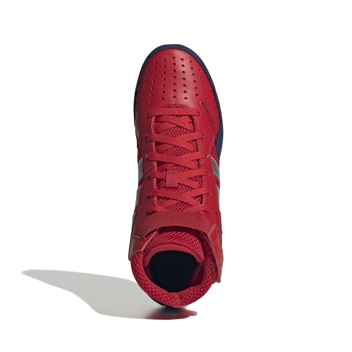 Kinder Ringerschuhe ADIDAS Havoc Plus - Rot/Silber/Dunkelblau - Bild 3