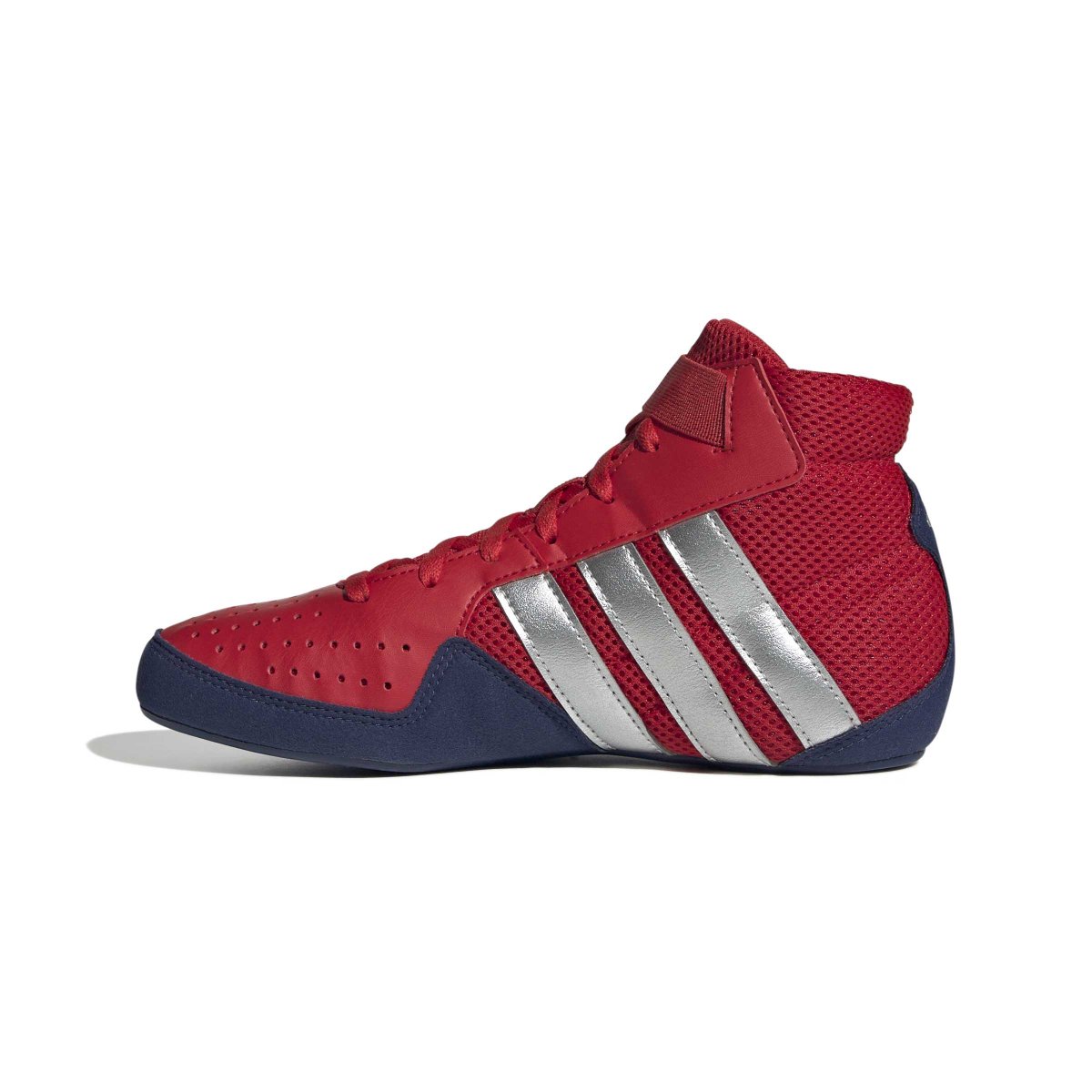 Kinder Ringerschuhe ADIDAS Havoc Plus - Rot/Silber/Dunkelblau - Bild 5