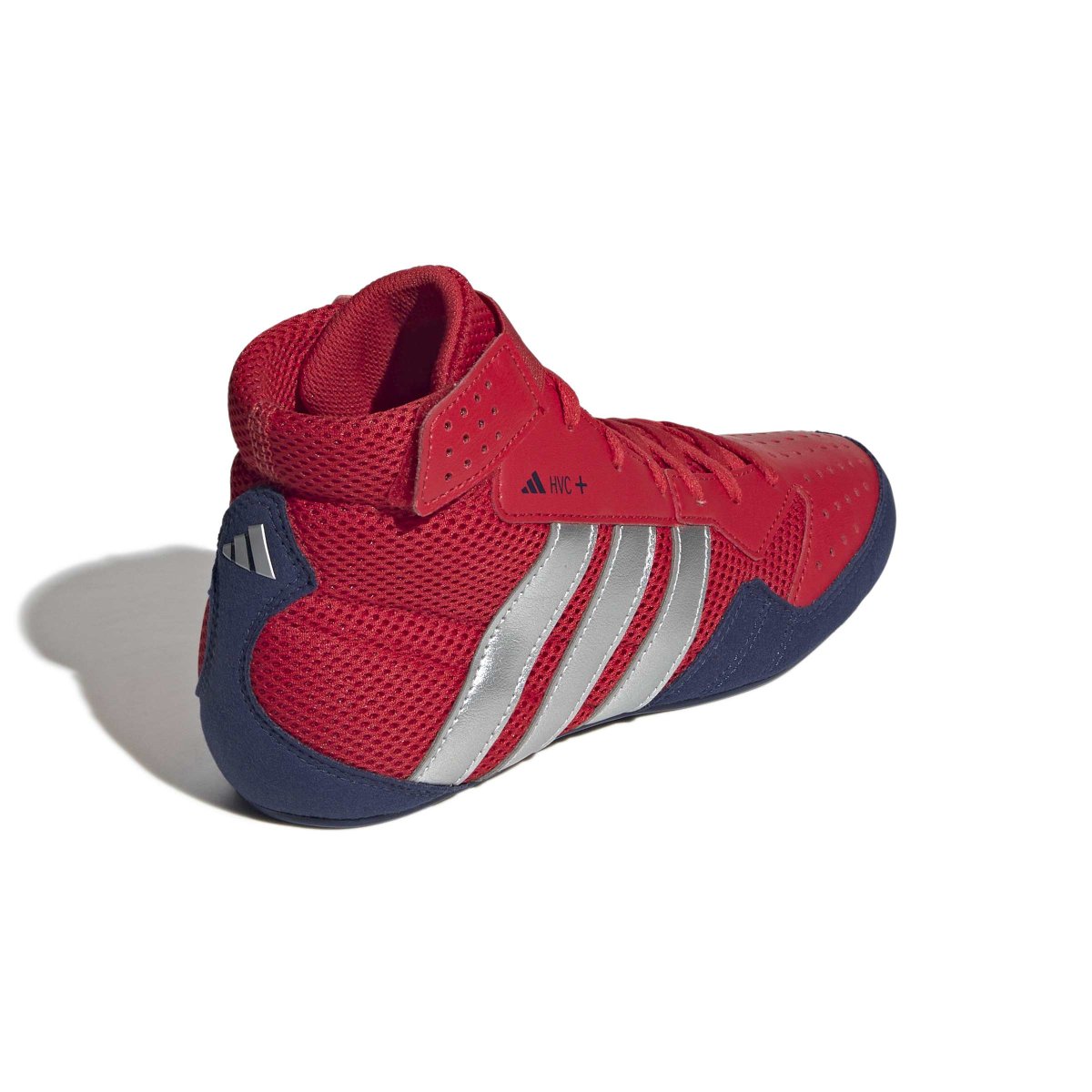 Kinder Ringerschuhe ADIDAS Havoc Plus - Rot/Silber/Dunkelblau - Bild 6