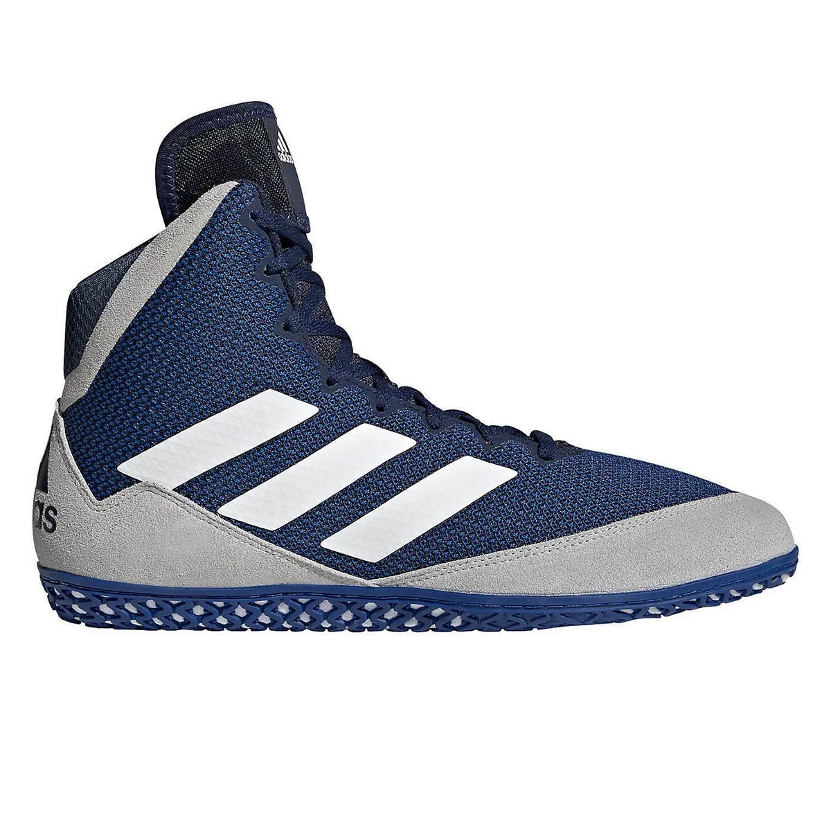 Ringerschuhe ADIDAS Mat Wizard 4 - Navy/Grau - Bild 2